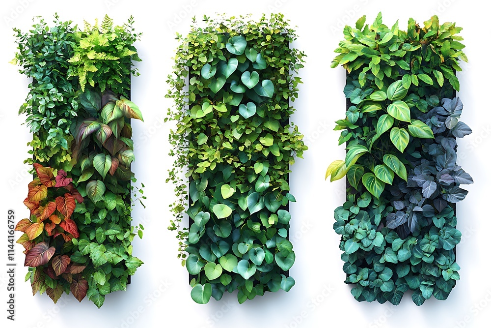 Fototapeta premium Microgreen. Growing microgreens for healthy eating. Top view. On a gray background.