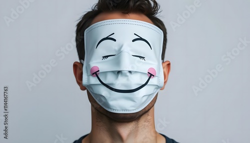Smiling Through the Mask A Portrait of Hidden Emotions in Modern Times