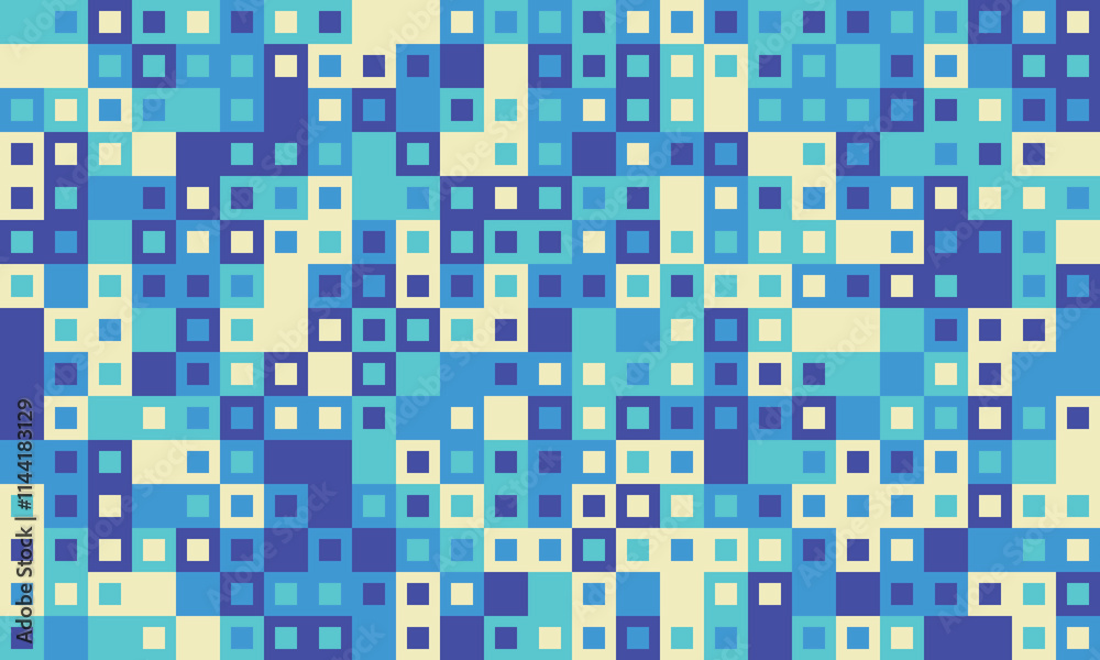 Geometric grid pattern with textured cubes and bright colours. Great for trendy, minimal designs, fabric prints, or background decor. Geometric grid pattern with textured cubes and bright colours. Great for trendy, minimal designs, fabric prints, or background decor.