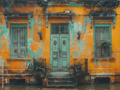 Wandering through the colonial city of Yangon: Discover the blend of old and new architecture.