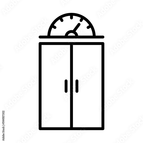 Elevator Pitch line icon