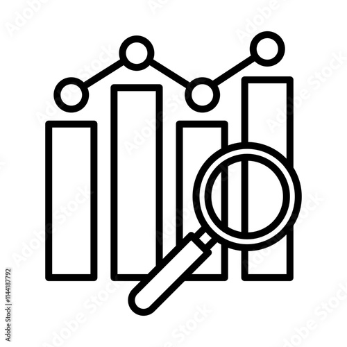 Market Analysis line icon