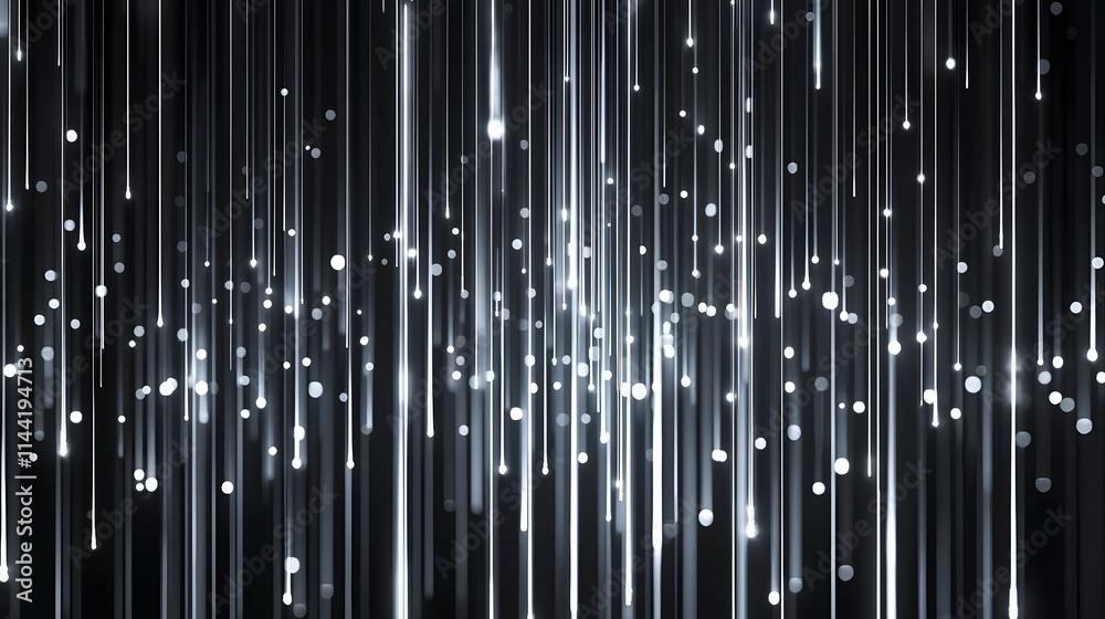 Abstract Digital Lines in High-Tech Design Abstract Digital Lines in High-Tech Design