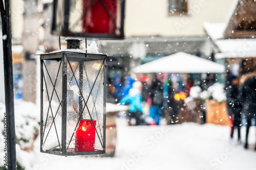 Christmas markets in San Candido. Magical Val Pusteria under the snow.