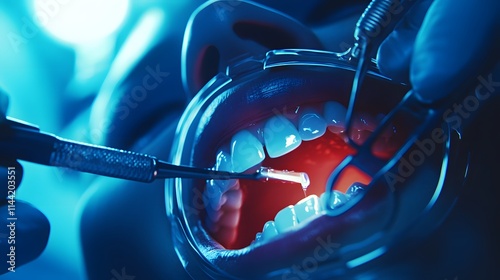 Dental Examination Close-Up