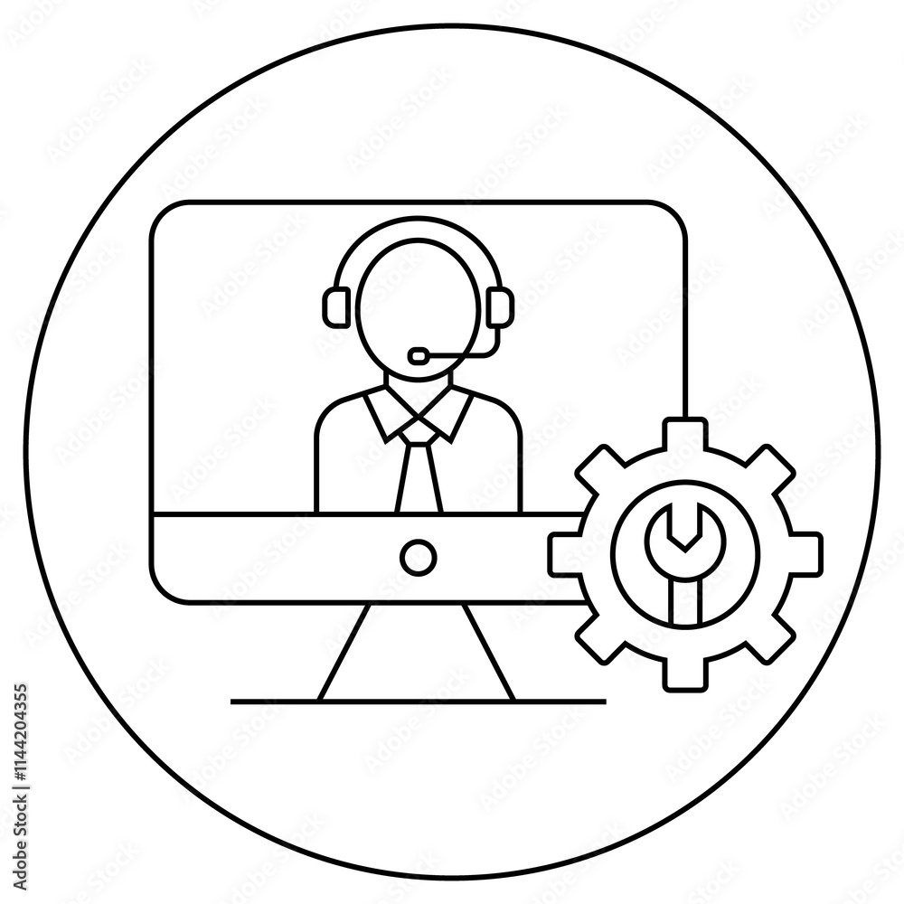 Technical support customer service icon, Enhancing User Experience Through Technical Support and Customer Service, Delivering Excellence in Technical Support for Customer Satisfaction icon Technical support customer service icon, Enhancing User Experience Through Technical Support and Customer Service, Delivering Excellence in Technical Support for Customer Satisfaction icon