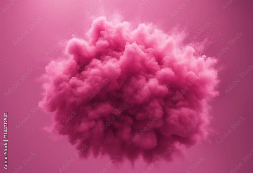 Fototapeta premium Pink explosi