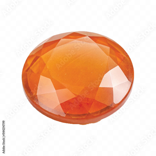 abstract 3d ruby stone in different colour style isolated on white background