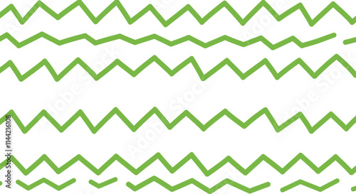Vibrant Seamless Patterns with Bold Line Art on Colorful Backgrounds
