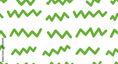 Vibrant Seamless Patterns with Bold Line Art on Colorful Backgrounds
