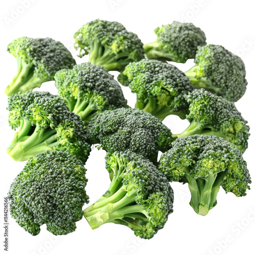 Broccoli Isolated on Transparent Background photo