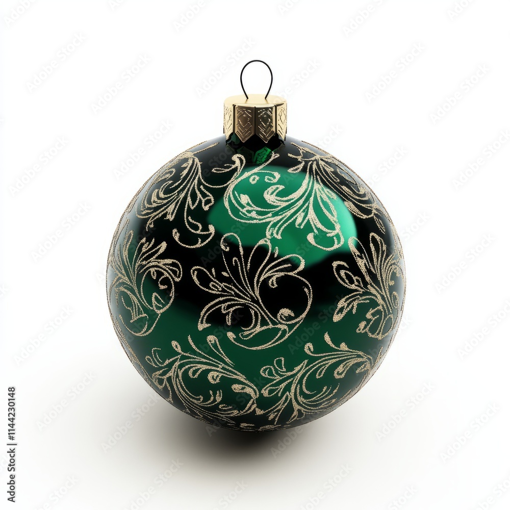 A smooth green Christmas ball with pattern, glossy finish, placed against a pure white background --ar 1:1 --stylize 250 --v 6.1 Job ID: e795a9c5-97ff-4eb9-9585-ce7e91910d4f A smooth green Christmas ball with pattern, glossy finish, placed against a pure white background --ar 1:1 --stylize 250 --v 6.1 Job ID: e795a9c5-97ff-4eb9-9585-ce7e91910d4f