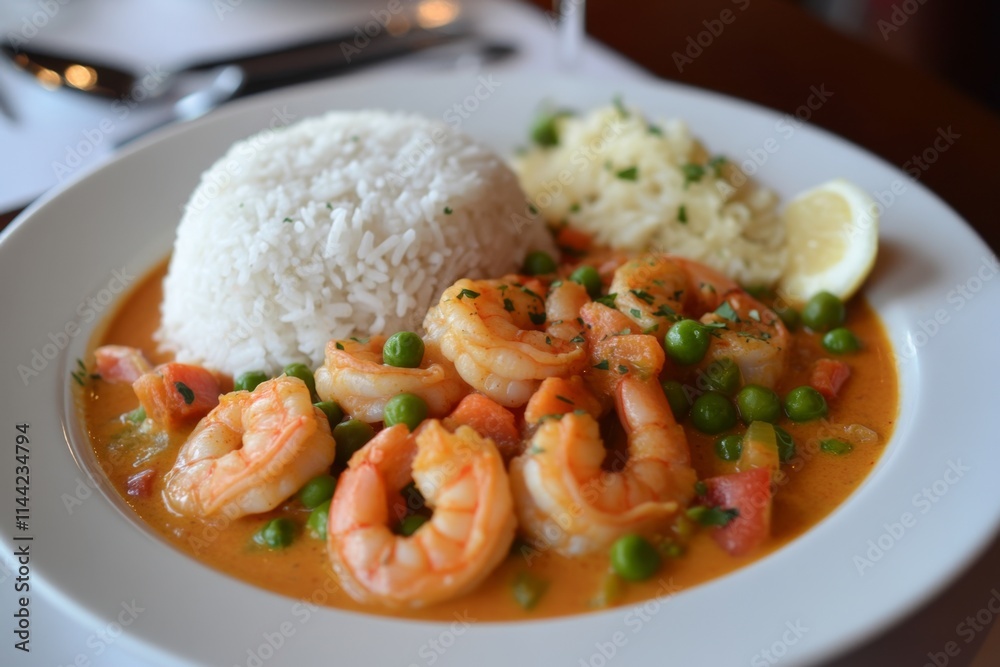 Shrimp Curry with Rice - A Flavorful Culinary Delight Shrimp Curry with Rice - A Flavorful Culinary Delight