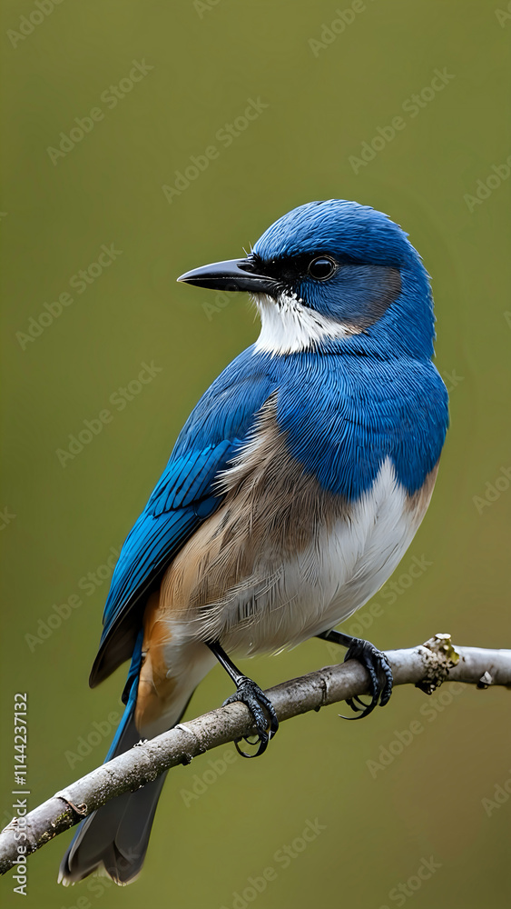 blue jay on a branch