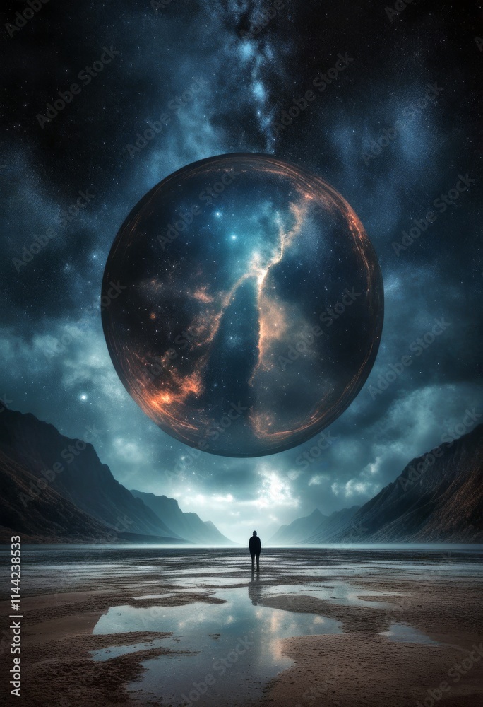 Time Life Dimensions Infinity Space Celestial Mysteries Existence Concept Time Life Dimensions Infinity Space Celestial Mysteries Existence Concept