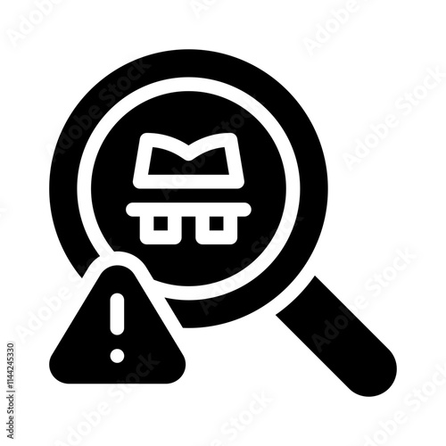 spyware glyph icon