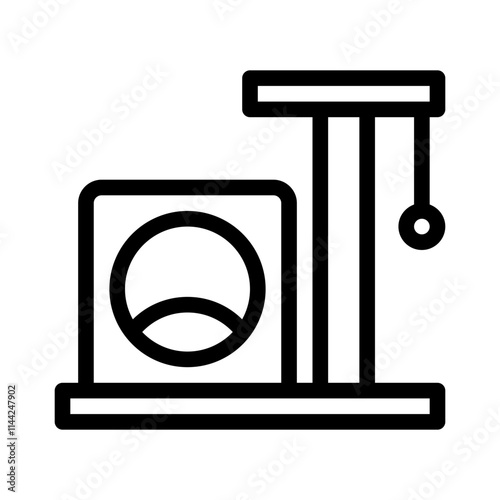 Cat line icon