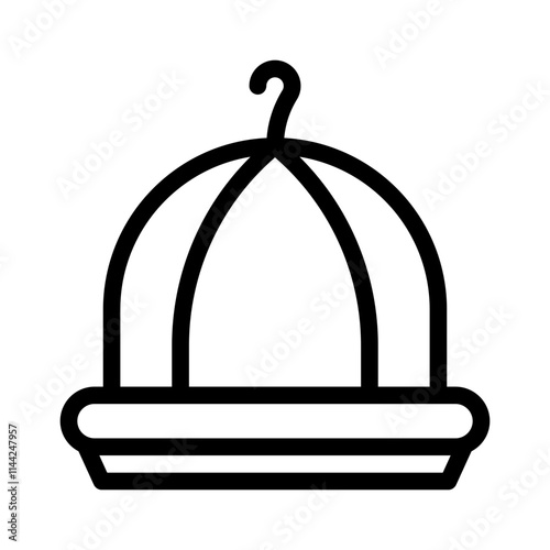 Bird line icon