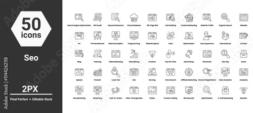 seo icons photo