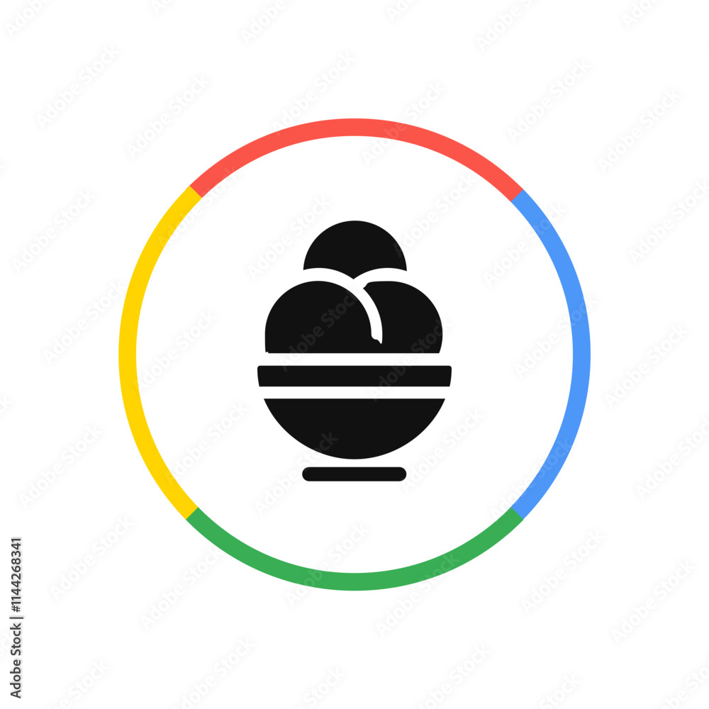 Ice Cream Bowl Icon
Ice Cream Bowl Icon
