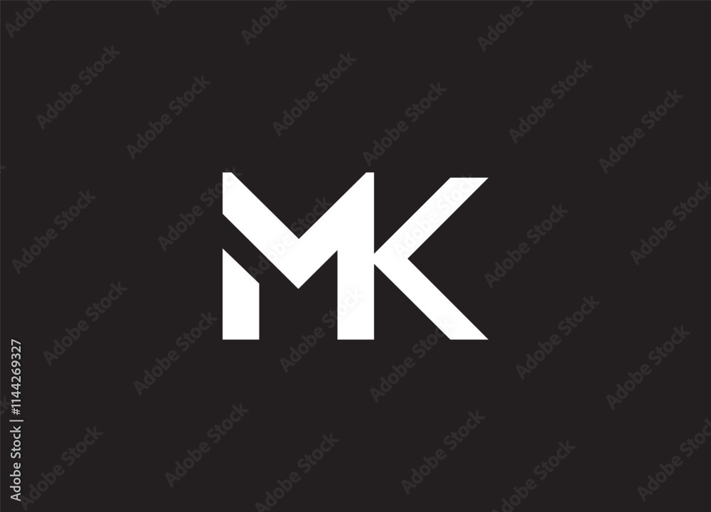 MK letter logo design vector am initials design icon
MK letter logo design vector am initials design icon