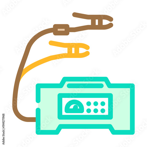 jump starter kit accessory color icon vector. jump starter kit accessory sign. isolated symbol illustration