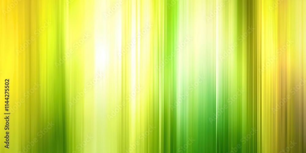 Obraz premium Green background with a yellow stripe