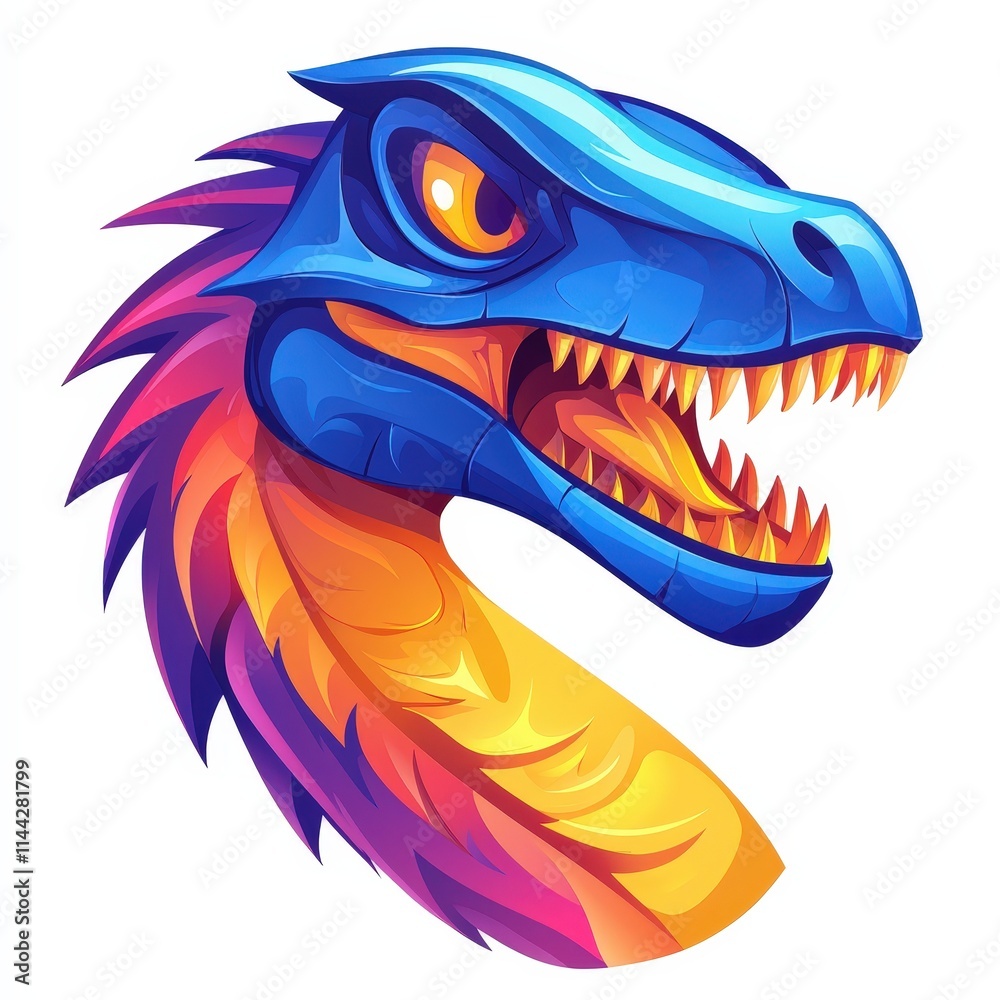Design of dinosaur icon logo illustration isolated on white background Design of dinosaur icon logo illustration isolated on white background