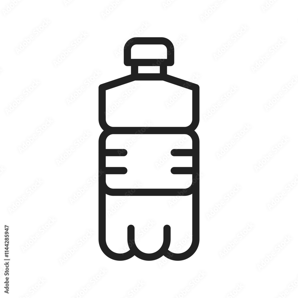 Plastic Bottle icon vector image. Suitable for mobile apps, web apps and print media. Plastic Bottle icon vector image. Suitable for mobile apps, web apps and print media.