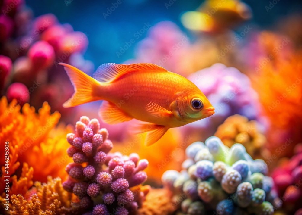 Auranti Fish Tilt-Shift Miniature World - Aquatic Life Macro Photography Auranti Fish Tilt-Shift Miniature World - Aquatic Life Macro Photography