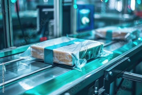 Wallpaper Mural High speed automatic packing machine for food products  advanced technology. Torontodigital.ca