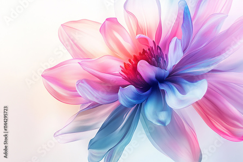 Abstract floral pattern, beautiful flower wallpaper