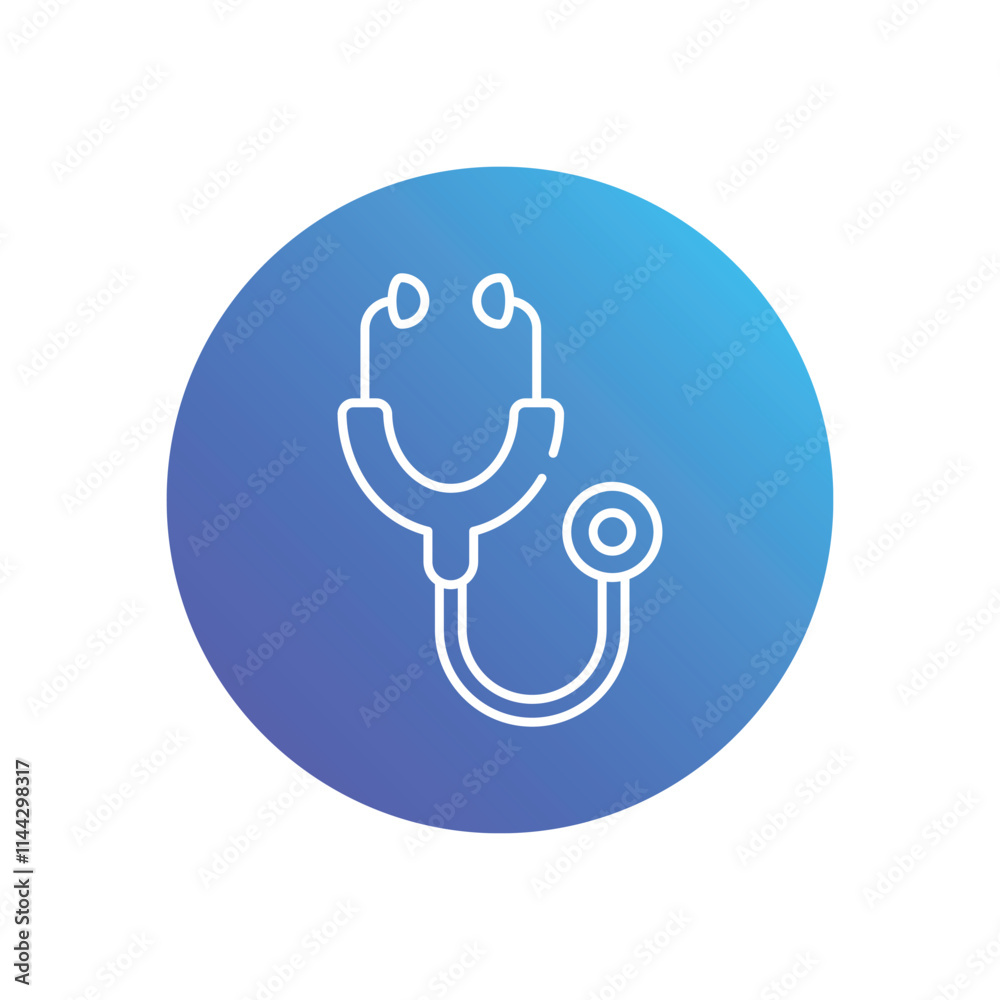 Stethoscope vector icon Stethoscope vector icon