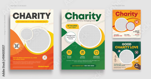 Charity flyer  template
