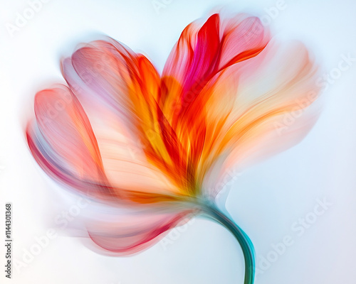 Abstract floral pattern, beautiful flower wallpaper