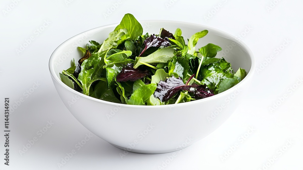 Seaweed Salad: A bowl of fresh seaweed salad with a mix of vibrant greens, placed on a plain white background. Seaweed Salad: A bowl of fresh seaweed salad with a mix of vibrant greens, placed on a plain white background.