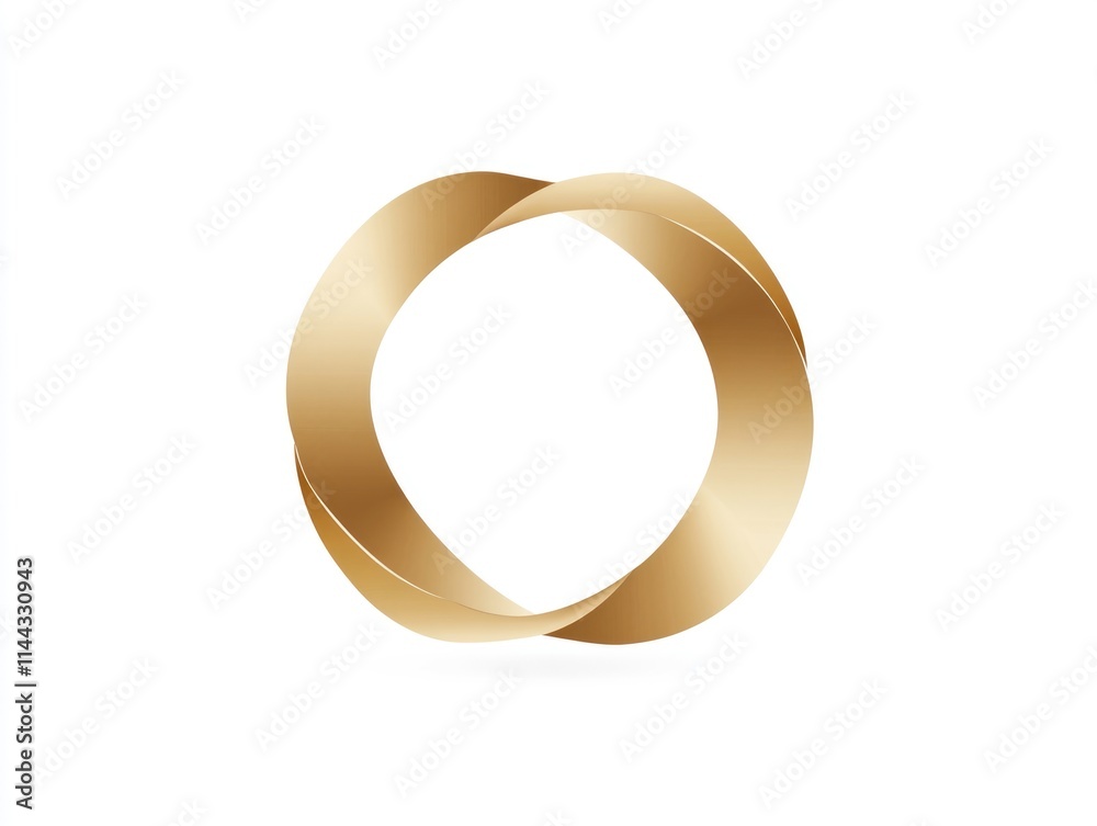Ring made of gold, elegant and shiny. Ring made of gold, elegant and shiny.