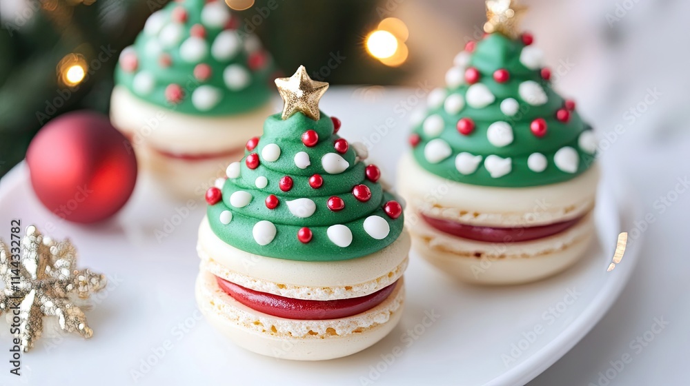Christmas Macarons Christmas Macarons