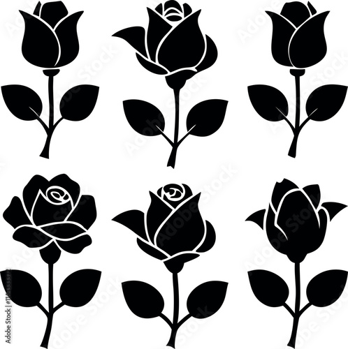 roses, floral design, vintage, seamless pattern with roses