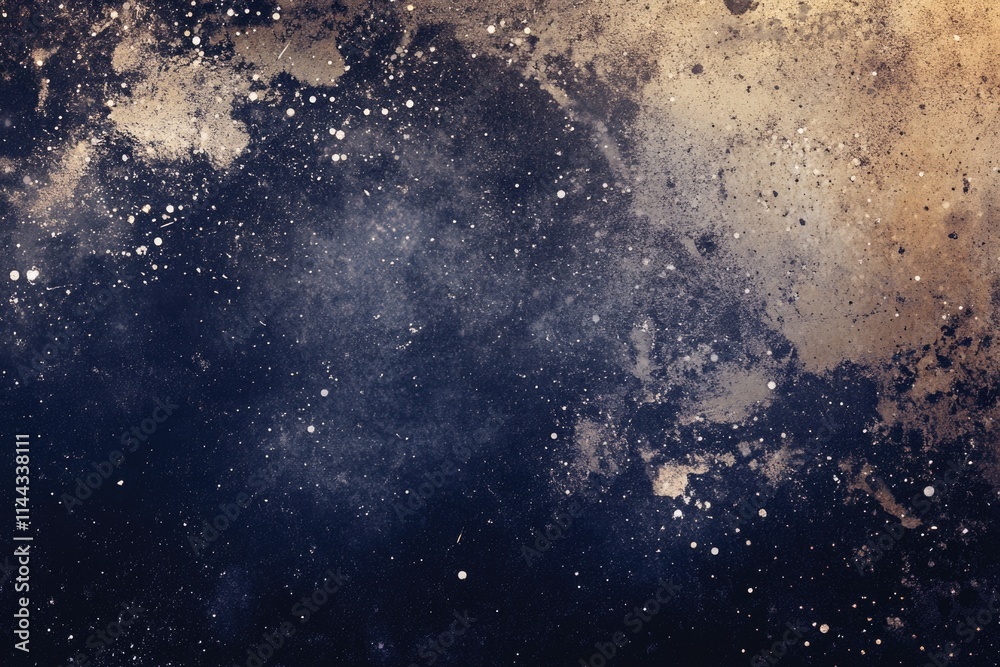 Painting of a starry night sky with a few specks of paint. The painting is of a starry night sky with a few specks of paint, giving it a dreamy and ethereal feel Painting of a starry night sky with a few specks of paint. The painting is of a starry night sky with a few specks of paint, giving it a dreamy and ethereal feel