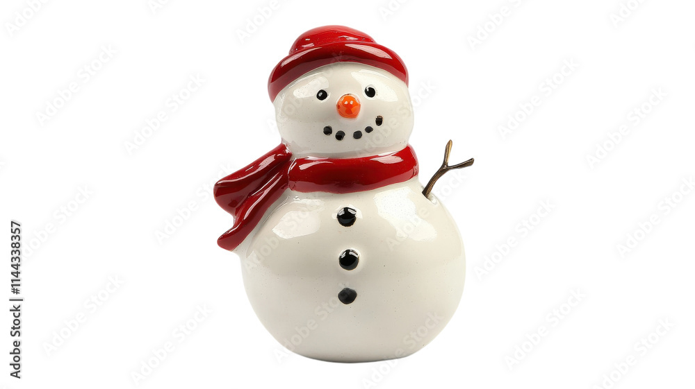 Charming Miniature Snowman Ornament with Red Scarf Perfect for Holiday Decor and Seasonal Crafts. Charming Miniature Snowman Ornament with Red Scarf Perfect for Holiday Decor and Seasonal Crafts.