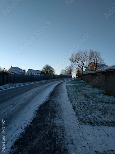 road in winter