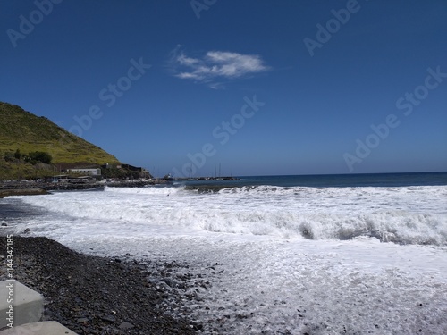 beach and rocks