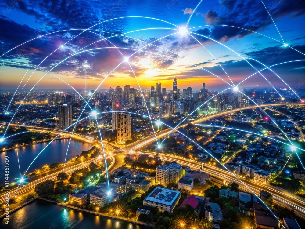 Global IoT Network: Big Data & Connected Devices - Documentary Photography Global IoT Network: Big Data & Connected Devices - Documentary Photography
