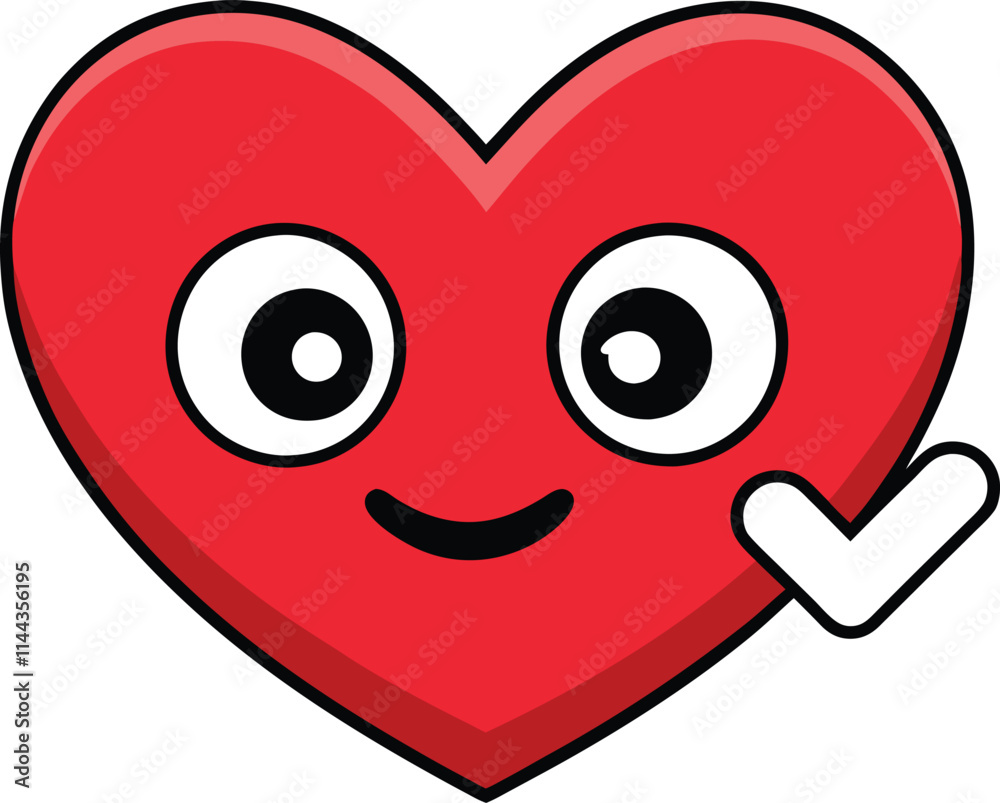 Red heart icons set vector illustration. Print Red heart icons set vector illustration. Print