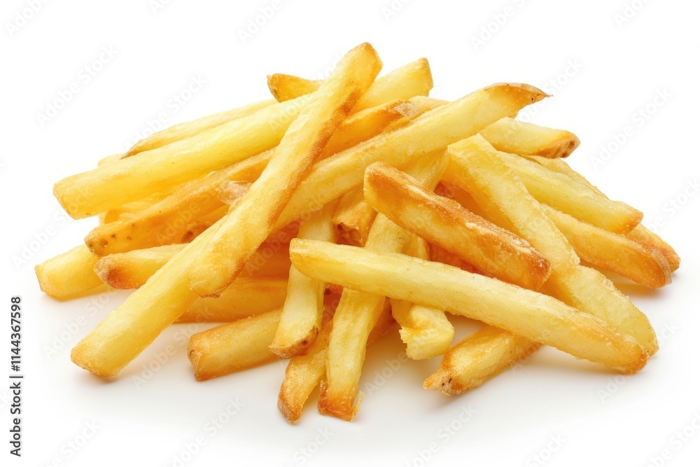 french fries potato fry isolated on white background clipping path full depth of field french fries potato fry isolated on white background clipping path full depth of field