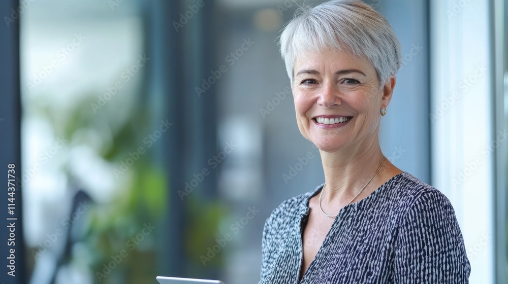 Fototapeta premium portrait of senior person in pharmacy 