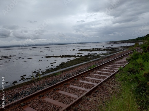 railway in the countryside