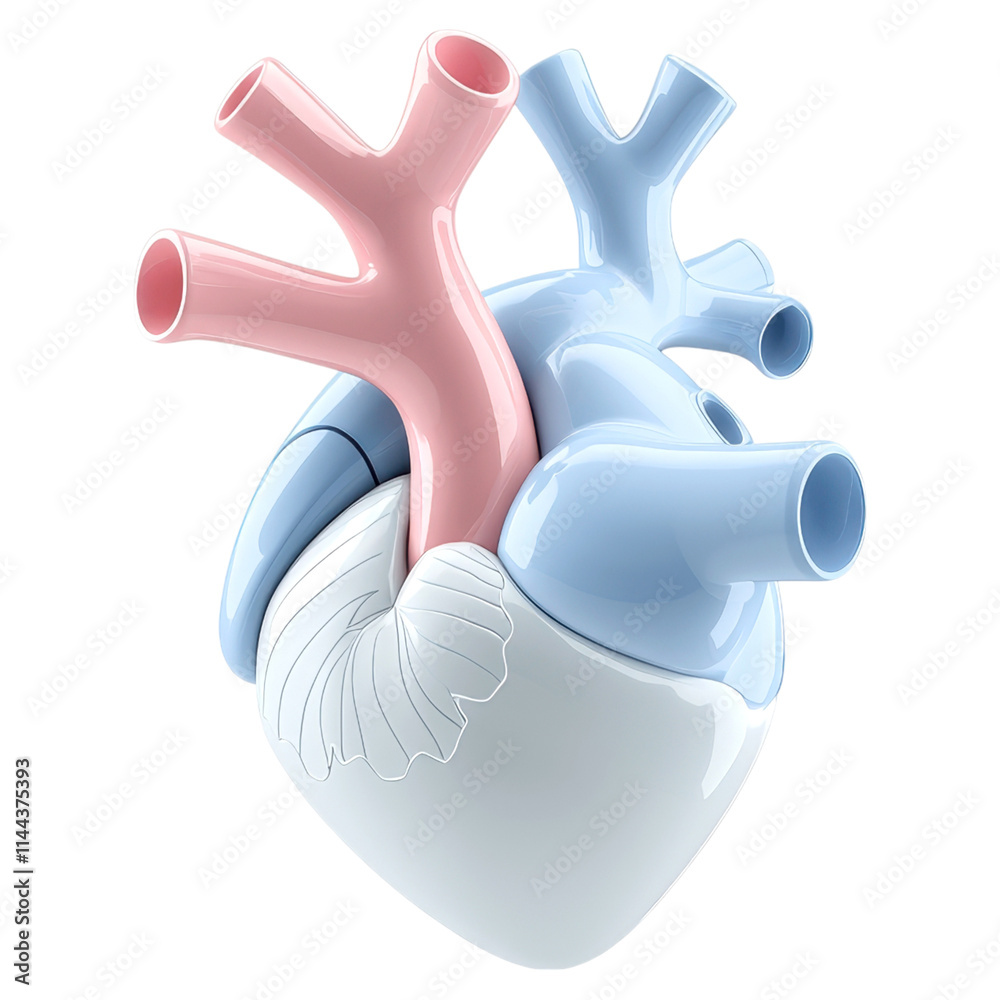 Health info and records for sharing concept. Stylized heart model with colorful vessels on a black background. Health info and records for sharing concept. Stylized heart model with colorful vessels on a black background.