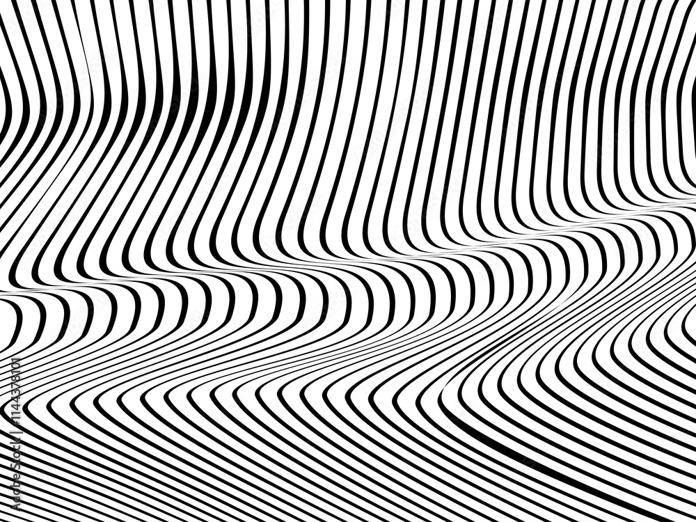 Black line pattern on white background. modern abstract background.
Black line pattern on white background. modern abstract background.